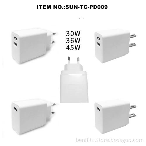 PD Travel Charger 30W 36W 45W